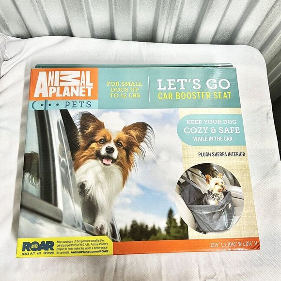 Animal Dog Animal Pets Lets Go Car Booster Seat For